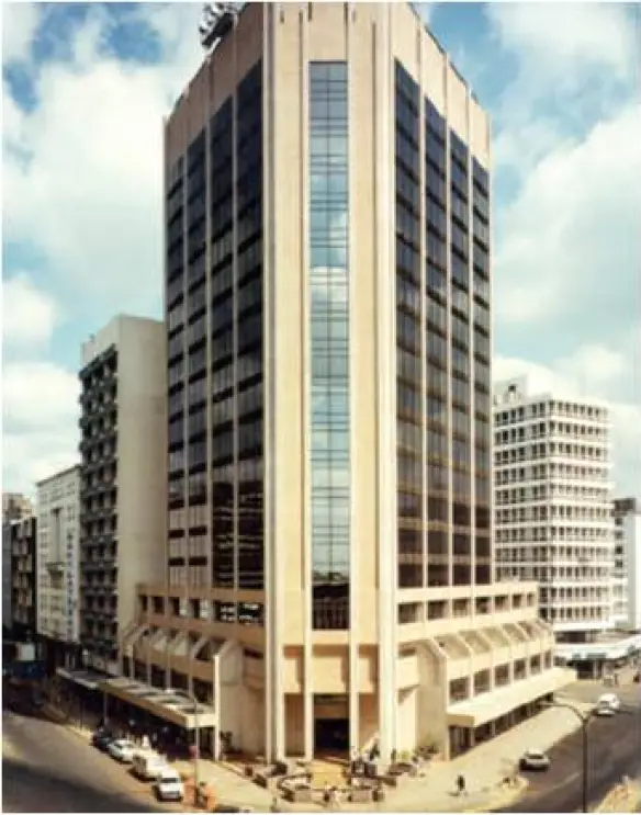 Corner House building, Nairobi — home of Marks of Excellence Ventures