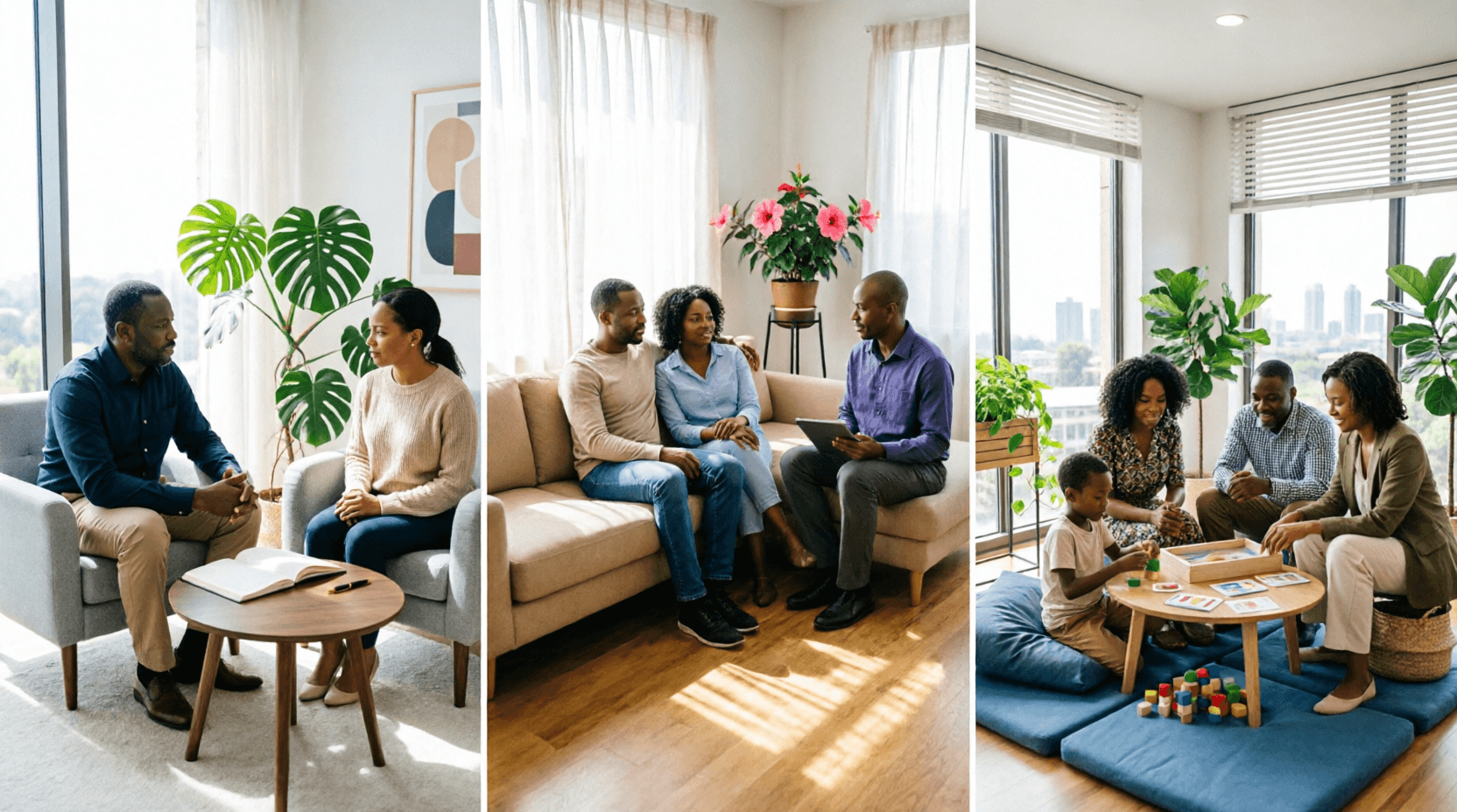 Professional counseling session at Marks of Excellence Ventures, Nairobi